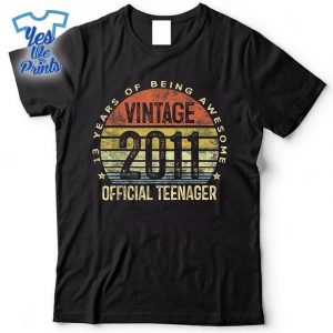Vintage-2011-Official-Teenager-13th-Birthday-13-Yr-Old-Shirt