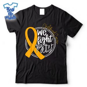 We-Fight-Together-Childhood-Cancer-Awareness-Gold-Ribbon-Shirt
