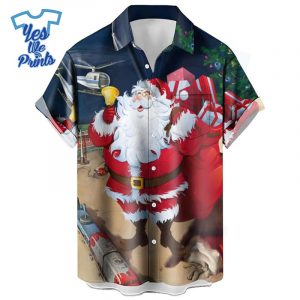 Big-Santa-Claus-Pattern-Hawaiian-Christmas-Shirt-Beach-Tropical-Button-Up-Shirts