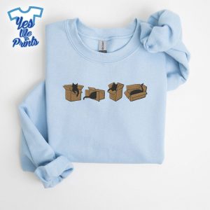 Black-Cat-in-The-Box-Embroidered-Shirt-1