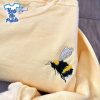 Bumblebee-Animal-Lovers-Embroidered-Shirt