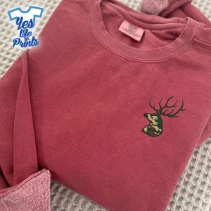 Camo-Deer-Animal-Lovers-Embroidered-Shirt-1