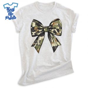 Camouflage-Old-Camo-Bow-Camo-Coquette-Bow-Hunting-Girl-Shirt