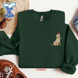 Christmas-Dog-Embroidered-Shirt
