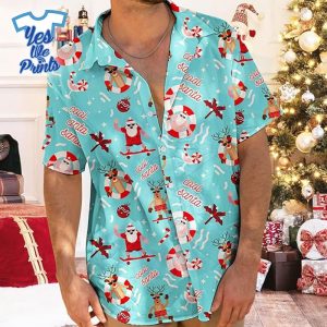 Cool-Santa-Unique-Pattern-Hawaiian-Christmas-Shirt-Beach-Tropical-Button-Up-Shirts-1