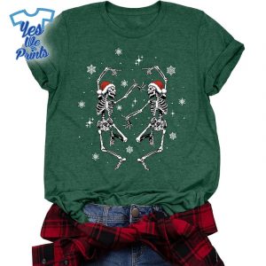 Couple-Skeletons-Dancing-Funny-Christmas-Shirt-Xmas-Gift-1