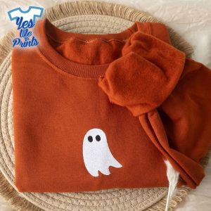 Cute-Ghost-Halloween-Embroidered-Shirt