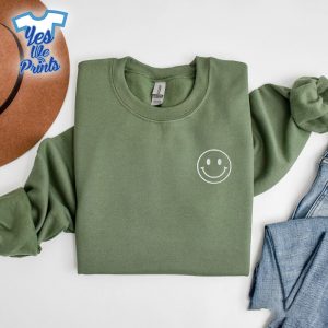 Cute-Smiley-Face-Positive-Gift-Embroidered-Shirt-1