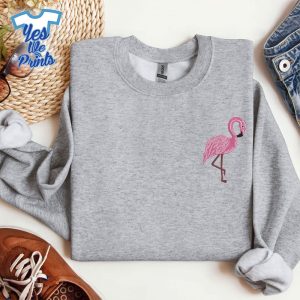 Flamingo-Lovers-Embroidered-Shirt