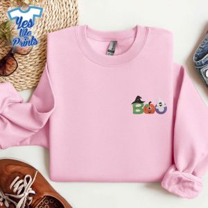 Funny-Boo-Ghost-Pumpkin-Halloween-Embroidered-Shirt