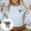 Funny-Farmers-Gift-Moody-Cow-Spooky-Season-Halloween-Embroidered-Shirt