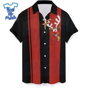 Funny-Reindeer-Red-Stripes-Hawaiian-Christmas-Shirt-Beach-Tropical-Button-Up-Shirts