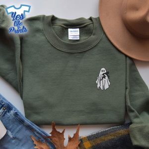 Ghost-Hugging-Black-Cat-Spooky-Season-Halloween-Embroidered-Shirt