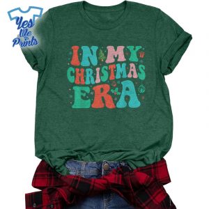 In-My-Christmas-Era-Cute-Groovy-Christmas-Holiday-Xmas-Shirt