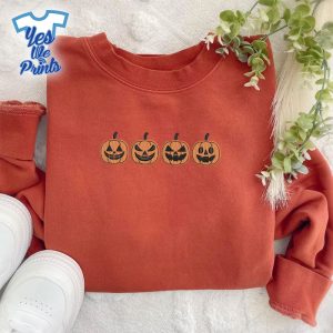 Jack-O-Lantern-Pumpkins-Face-Spooky-Season-Halloween-Embroidered-Shirt-1