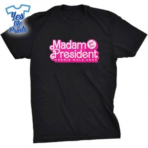 Madam-President-and-Tim-Kamala-Harris-Tim-Walz-Shirt