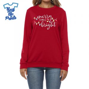 Merry-and-Bright-Christmas-Lights-Xmas-Gift-Christmas-Shirt-1