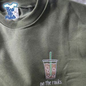 On-The-Rocks-Ice-Coffee-Embroidered-Shirt-1