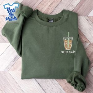 On-The-Rocks-Ice-Coffee-Embroidered-Shirt