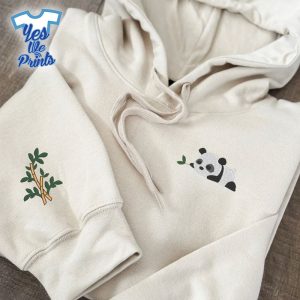 Panda-Animal-Lovers-Embroidered-Shirt