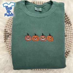 Pumpkin-Jack-o-Lantern-Spooky-Season-Halloween-Embroidered-Shirt