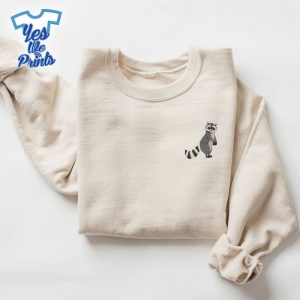 Raccoon-Pet-Lovers-Gift-Embroidered-Shirt