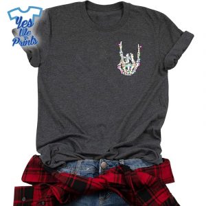 Rock-n-Roll-Skeleton-Christmas-Lights-Funny-Christmas-Shirt-Xmas-Gift