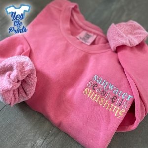 Saltwater,-Seashells,-Sunshine-Beach-Lovers-Gift-Embroidered-Shirt-1