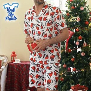 Santa-Hat-Pattern-Hawaiian-Christmas-Shirt-Beach-Tropical-Button-Up-Shirts-1