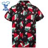 Santa-Hats-Pattern-Hawaiian-Christmas-Shirt-Beach-Tropical-Button-Up-Shirts
