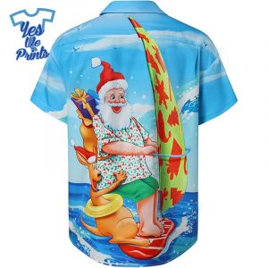 Santa-Surfing-Hawaiian-Christmas-Shirt-Beach-Tropical-Button-Up-Shirts-1