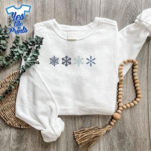 Snowflake-Christmas-Vacation-Embroidered-Shirt-1