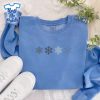 Snowflake-Christmas-Vacation-Embroidered-Shirt