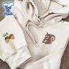 Squirrel-Animal-Lovers-Embroidered-Shirt