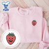Strawberry-Pumpkin-Face-Spooky-Season-Halloween-Embroidered-Shirt