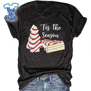 Tis-The-Season-Christmas-Cake-Funny-Christmas-Shirt-Xmas-Gift