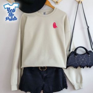 Viral-Pink-Ghost-Spooky-Season-Halloween-Embroidered-Shirt