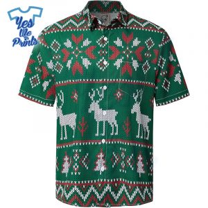 Xmas-Ugly-Sweater-Pattern-Hawaiian-Christmas-Shirt-Beach-Tropical-Button-Up-Shirts