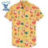 Xmas-Yellow-Santa-Unique-Pattern-Hawaiian-Christmas-Shirt-Beach-Tropical-Button-Up-Shirts