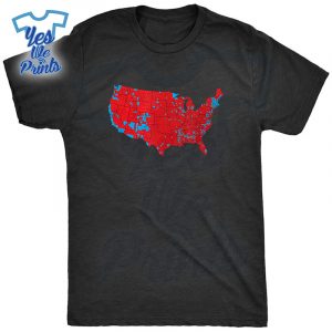 Accurate-Map-Of-2024-Election-Results-Trump-MAGA-Shirt