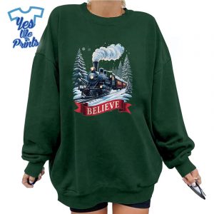 All-Aboard-Polar-Express-Christmas-North-Pole-Xmas-Santa-Tee-Shirt