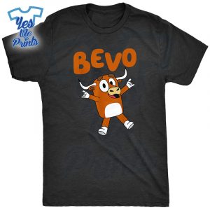 Bevo-Longhorn-Bull-Cartoon-For-Toddler-Boys-Girls-Shirt