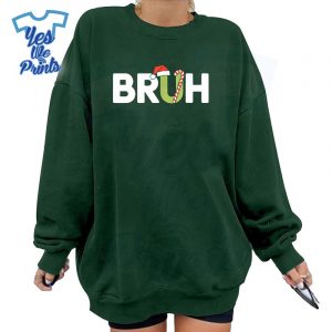 Bruh-Christmas-Teens-Boys-Christmas-Shirt