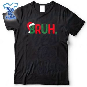 Bruh-Saying-Bro-Teens-Boys-Christmas-Pajamas-Xmas-Shirt