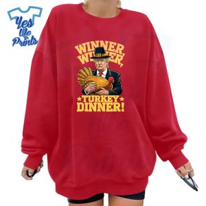 Humor-Trump-Winner-Winner-Turkey-Dinner-Thanksgiving-Shirt