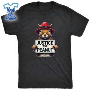 Justice-For-Peanut-The-Squirrel-Wanted-Shirt
