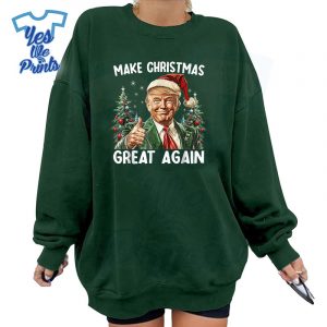 Make-Christmas-Great-Again-Santa-Trump-2024-Xmas-Shirt-1