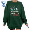 Making-Spirits-Bright-Christmas-Haunted-Ghosts-Shirt