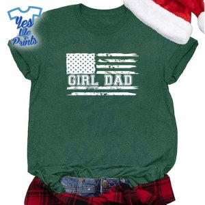 Proud-Dad-Of-Girls-Father-Of-Girls-For-Dad-Xmas-Fathers-Day-Shirt