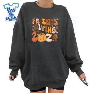 Retro-Friends-Giving-2024-Thanksgiving-Fall-Friendsgiving-Shirt